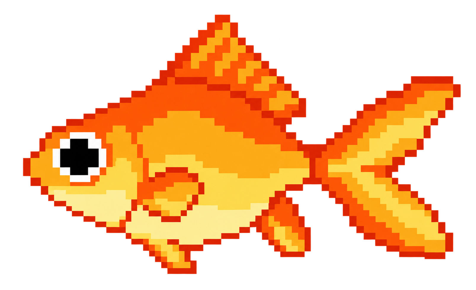 Pip, l’un des poissons en pixel art de ProtoTank